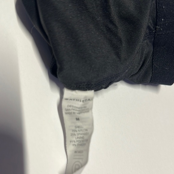 Athleta Black Racerback Sports Bra for Intimates - Picture 5 of 5